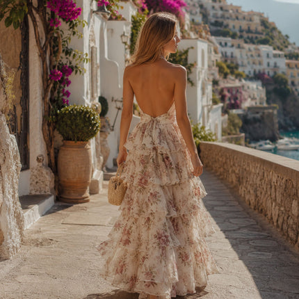 Serena Floral Maxi Dress