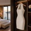 Riviera Halter Bodycon Dress
